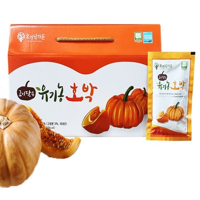 고이담은 유기농 호박 90ml x 30포 당일배송
