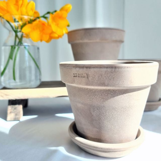 3개셋트 이태리 기본형 바소 모카 EV13x12cm+R11받침 - 이미지 4