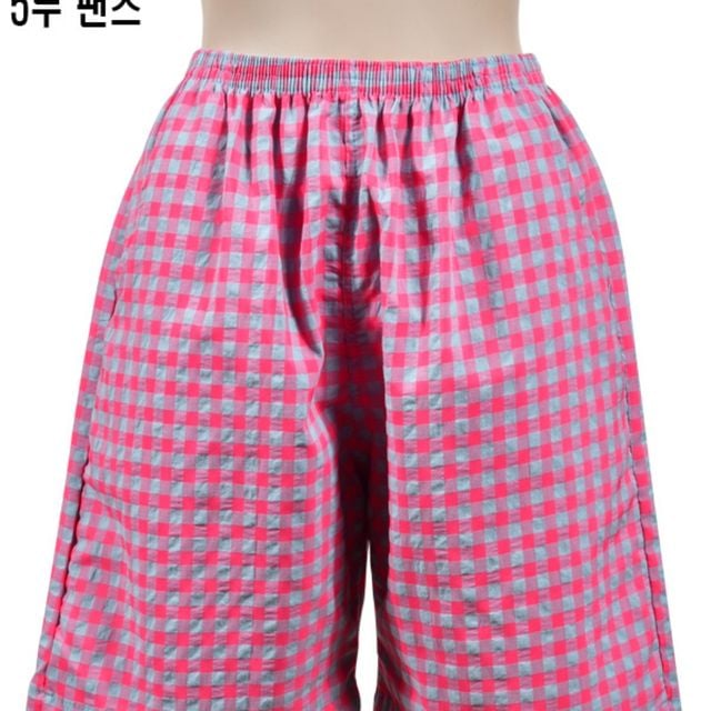반바지파자마 여자홈웨어 성 파자마 주머니팬츠