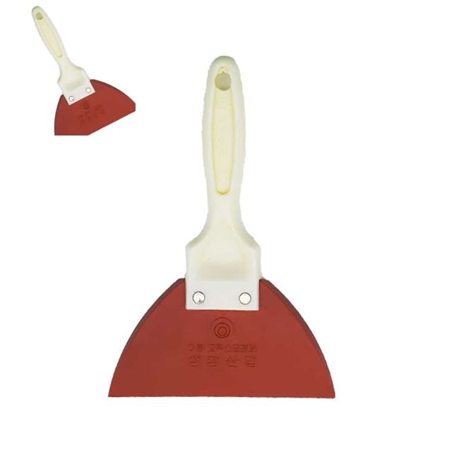 D형 고무 스크래퍼 130mm 껌제거칼 스티커제거 스티커제거칼 벽지제거용칼