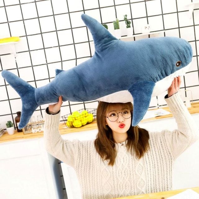 상어바디필로우 45센티 대형 수면인형 애착쿠션
