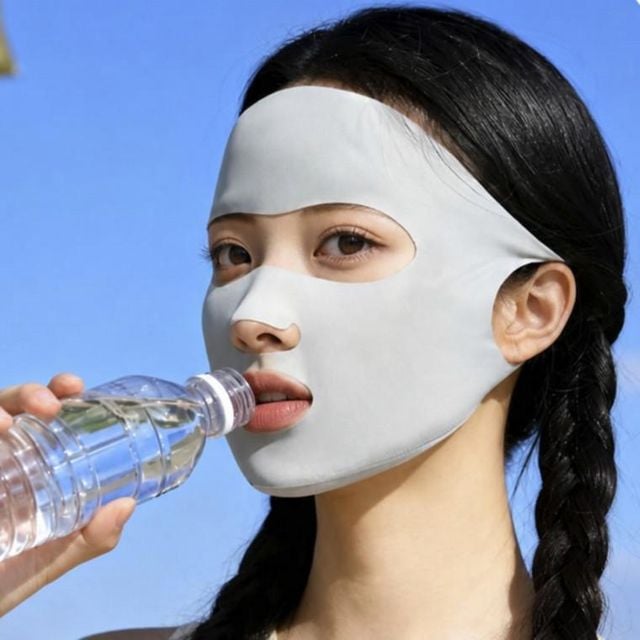 자외선차단 전면마스크 페이스가드 귀걸이형 얼굴 햇빛가리개