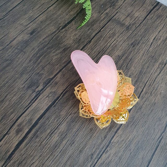 얼굴 윤곽 마사지 하트 디자인 괄사 - 이미지 1