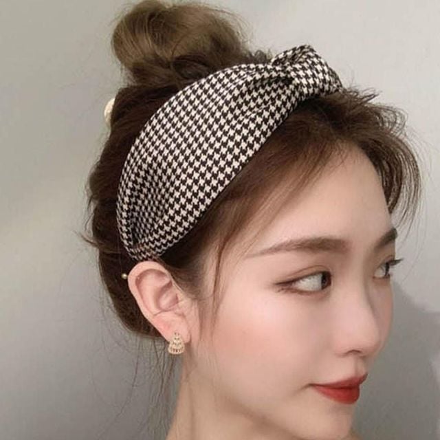 린넨머리띠 헤어밴드 꼬임 넓은 와이드 귀안아픈 터번 꼬임헤어밴드