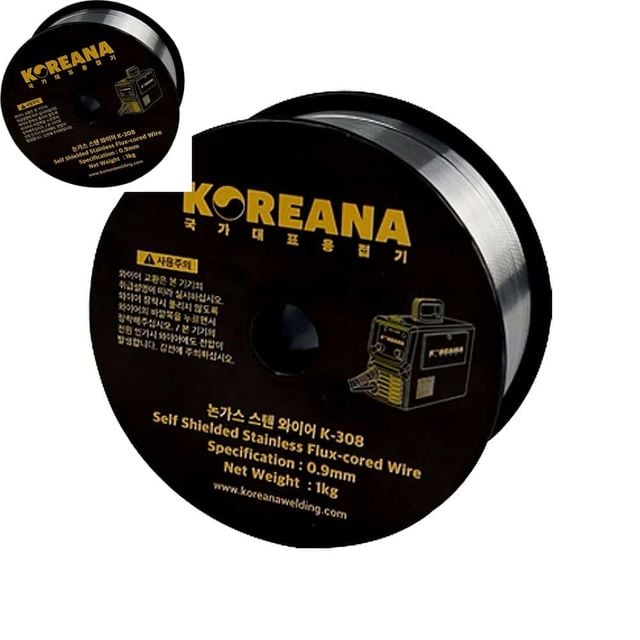 스텐용 논 와이어 0.9mm 1kg 롤와이어 용접케이블 용접용품 와이어용접기