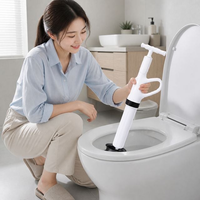 하수구 막힘 변기 싱크대 배수관 가압식 펌프 뚫어뻥