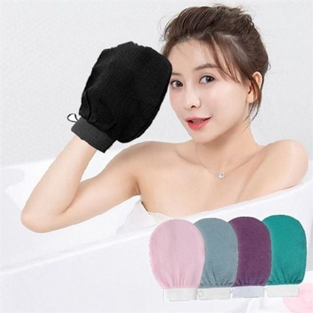 벙어리 때 장갑 밴딩 때 장갑 때밀이 신축성 각질 바디 목욕용 타올 케어