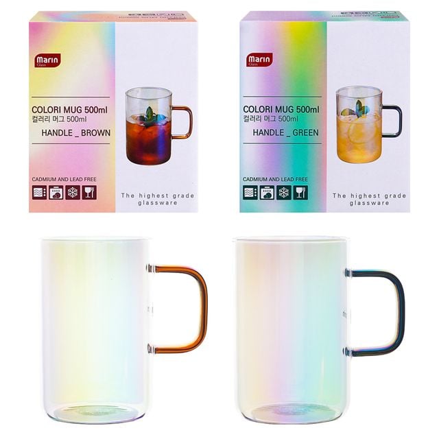 마린글라스 컬러리 머그 500ml