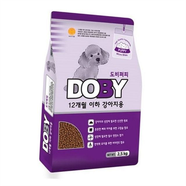 강아지 건식 사료 강아지 소형 사료 퍼피 성장 영양 고단백 생후 건조 피부