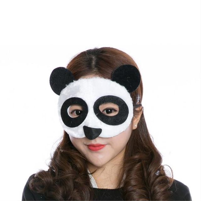 판다 행사용품 간편 밴드 마스크가면 - 이미지 2