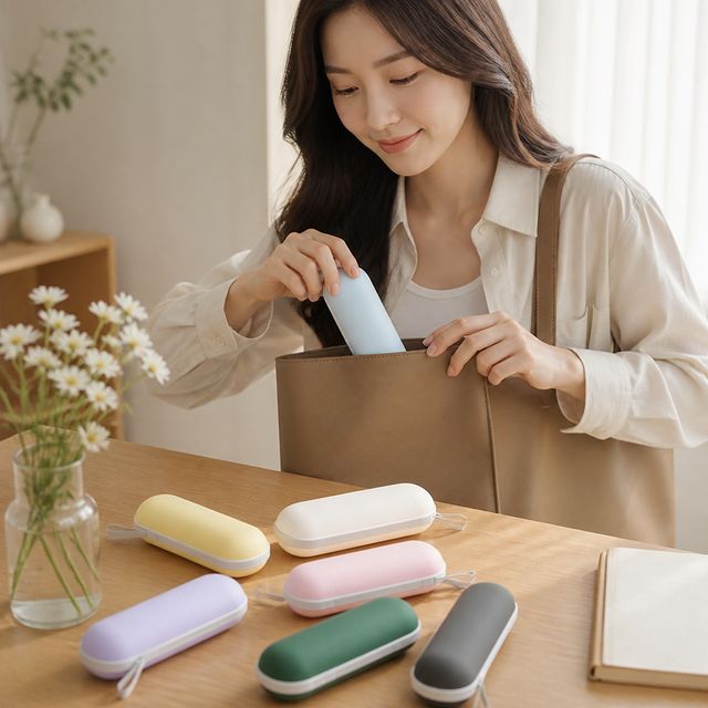 UV 차단 양우산 거꾸로 장우산 경량 미니 케이스 3단 접이식 우산 방수 커버 포함