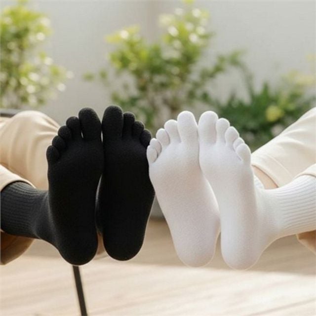 남녀공용 발가락 양말 사계절 발가락 양말 기능성 스포츠 데일리 장목 삭스 발냄새 피부 여성 보호 흡수