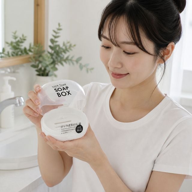 비누받침대 욕실용품 야마다 비누케이스 홀더 거치대 받침대 - 이미지 1