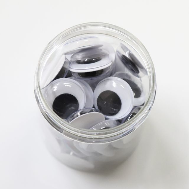 인형 눈알 15mm 1통(10g) 완구 스티커 눈알 - 이미지 3