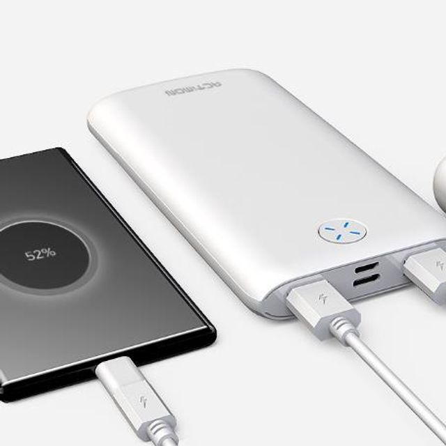 10000mAh 보조배터리 핀+C타입 동시충전 지원 휴대용 배터리 - 이미지 5