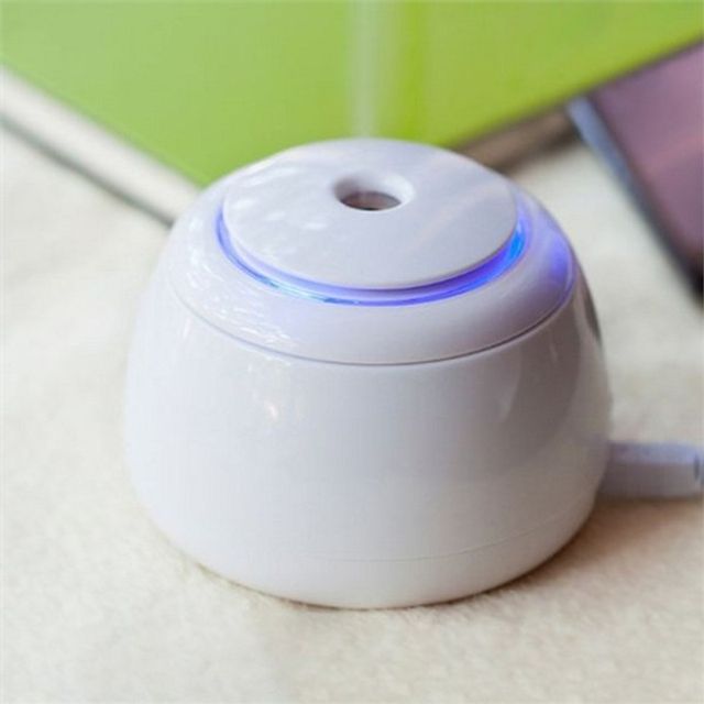 usb 초음파 가습기 usb 가습기 휴대용 사무실 탁상용 소형 무드등