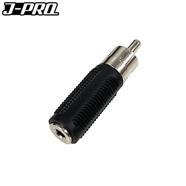J-PRO JC18 AUX 3.5 암-RCA 수 변환 젠더 커넥터