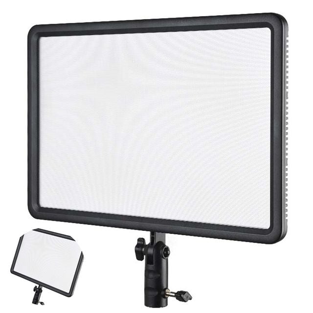 미니촬영조명 사진조명 개인방송 촬영장비 조명 LED 패널 라이트패드 30W 36 x 24 x 2.7cm LP260C