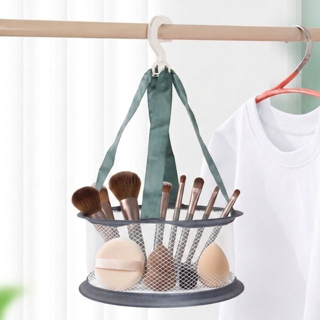 건조 브러쉬 바구니걸이, 욕실 소품 수납 정리함 - 이미지 1