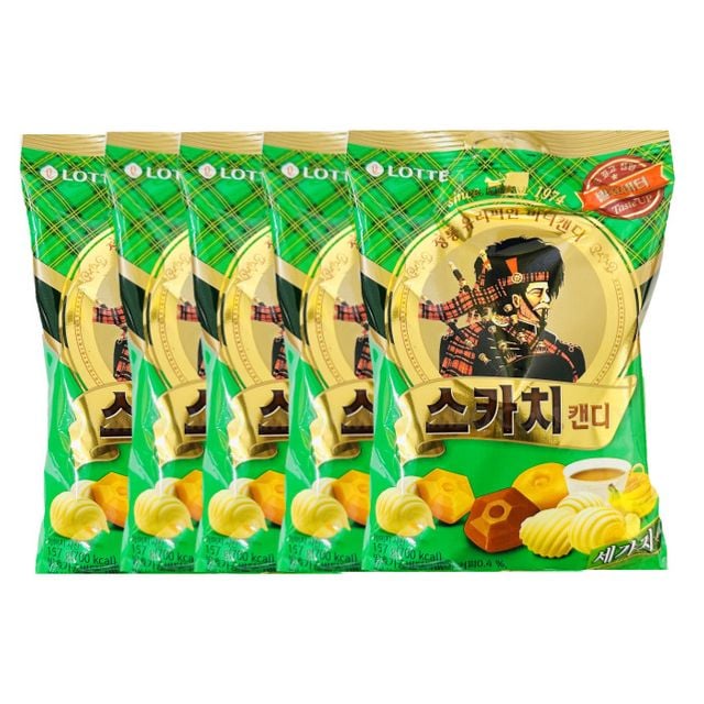 스카치캔디 스카치3가지맛캔디(버터 커피 바나나) 5개