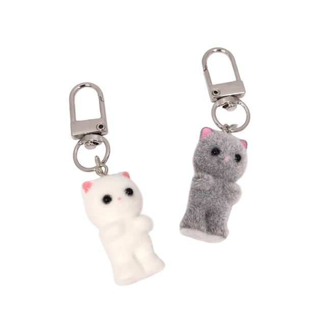 고양이 키링 고양이열쇠고리 고양이키 - 이미지 2