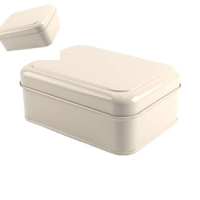 플록포라 철제 수납함 22x16x8cm 보관용기 스텐보관통 보관용기세트 식품용기