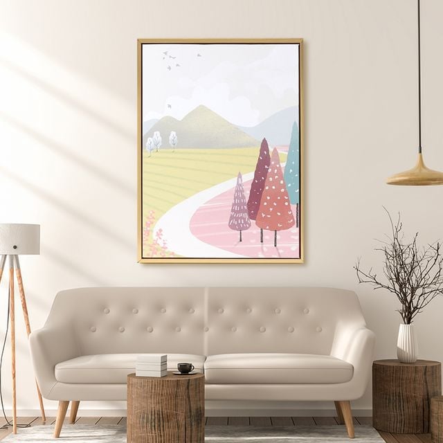 감성 풍경 캔버스 액자 인테리어 그림 - 이미지 1