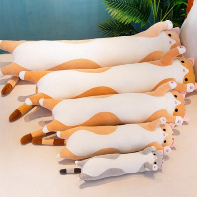 모찌 귀여운 고양이 바디필로우 인형 110 130cm