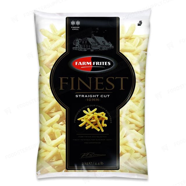 벨기에 감자튀김 냉동 스트레이트컷 10mm 2kg