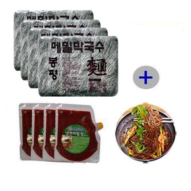 생메밀 막국수5.6kg+비빔장500gx4봉) 묶음