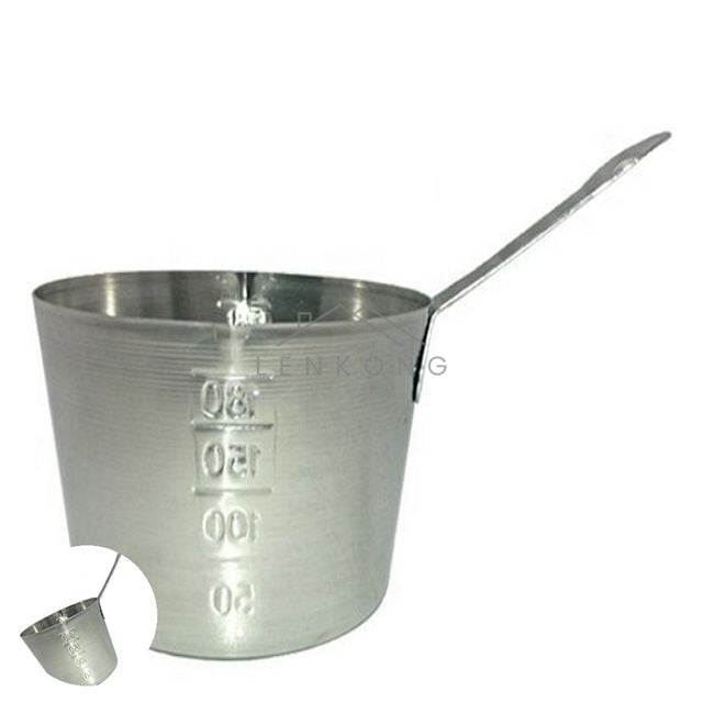 가정용계량컵 이유식계량컵 스텐 계량컵 200ml