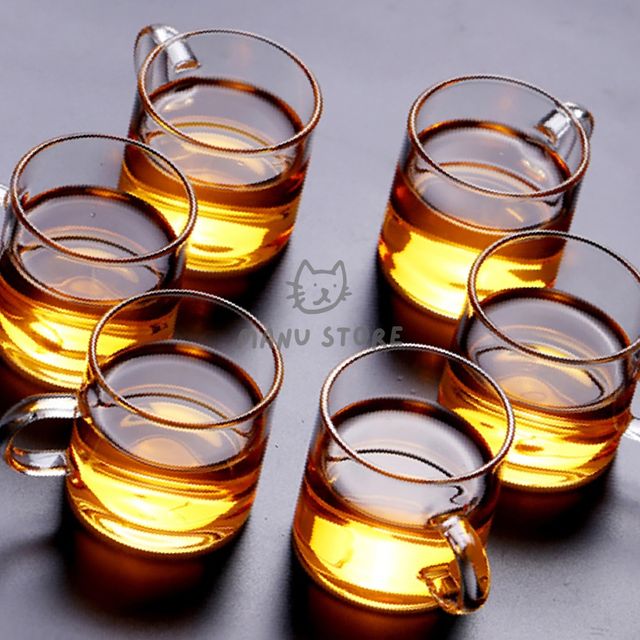 라떼잔 홍찻잔 내열유리 찻잔 6p세트 120ml