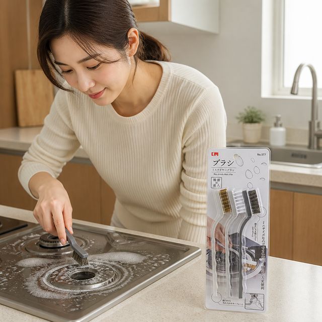 가스레인지 청소 주방 조리대 세척 솔