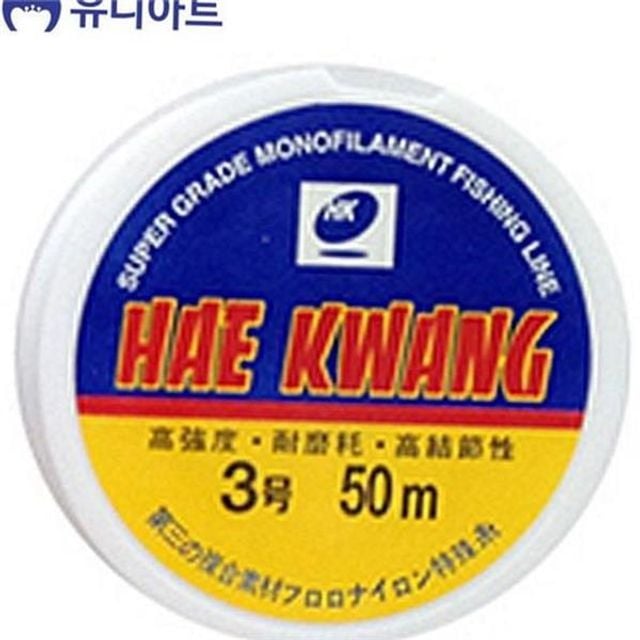 탄력 수공예 낚시줄 만들기 공작용 낚시줄 0.3mm 50미터 어항용 3호