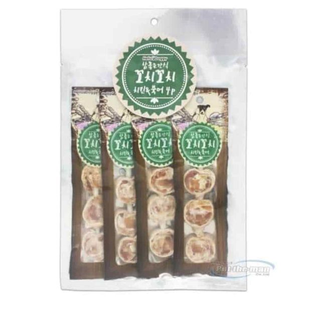 간식 꼬치 치킨 북어 4p 애견간식북어 강아지간식 동물간식 강아지가좋아하는간식