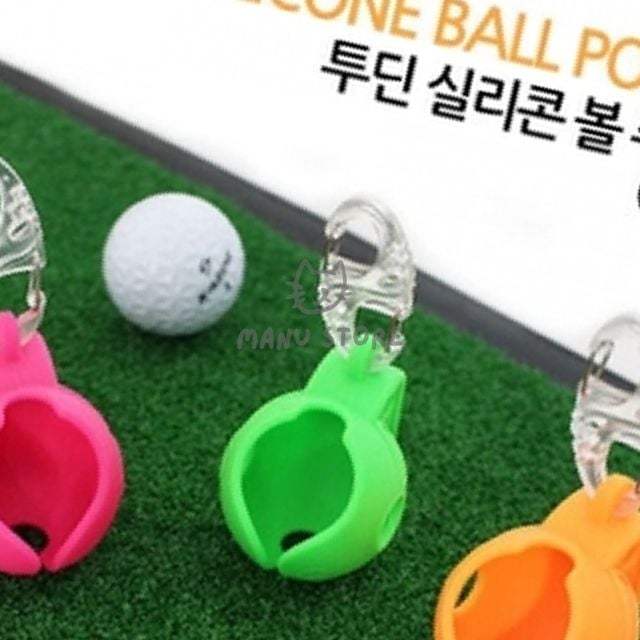 골프공주머니 골프공파우치여성 버디 실리콘 원볼 주머니