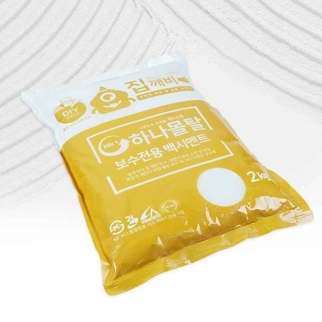 백시멘트 2kg 보수몰탈 셀프줄눈시공 - 이미지 1