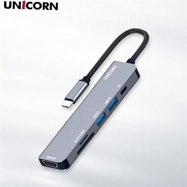 6in1 c 타입 멀티 허브 스마트폰 usbc 타입 허브 노트북