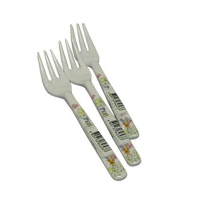 멜라민 포크 디저트 과일 포크 커트러리 양식기 3P