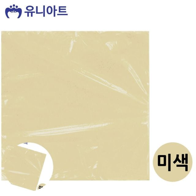 부직포천 유아미술재료 미색 부직포 4절 10매입