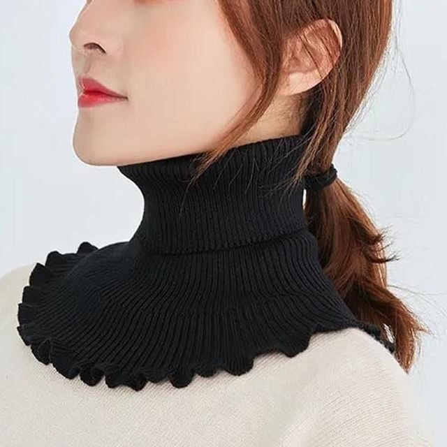 넥워머 골프 페이크 목폴라 목만있는 터틀넥 목티 골프패션