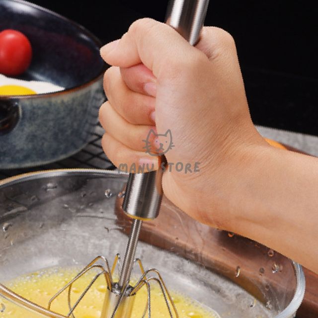 반자동휘핑기 소형거품기 반자동 거품기 30cm