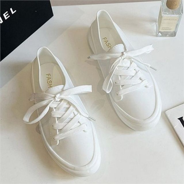 여성 방수 스니커즈 여성 스니커즈 데일리 패션 간편 기본 편한 슈즈 비오는날 캐주얼 활동화 운동화