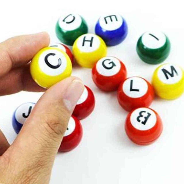 알파벳 마그넷 메모홀더