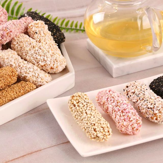 신선코리아 강릉 수제한과선물세트 찹쌀 유과 다식1kg - 이미지 3