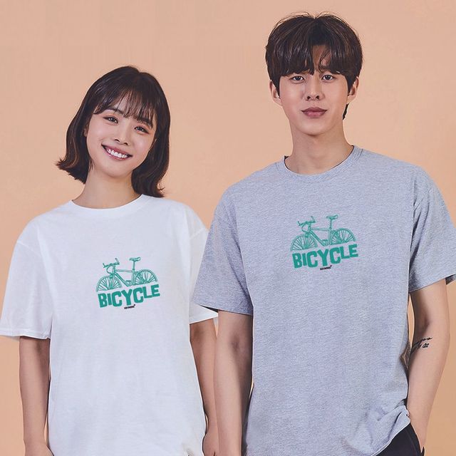 키밍 맨투맨 후드티 자전거 bicycle 면티 편한티