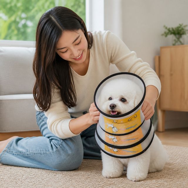 반려동물 케어용품 넥카라 고양이 강아지