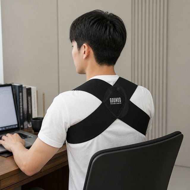 어깨 자세 교정밴드 숄더 스트랩 상체