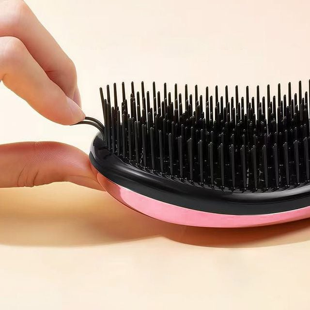 휴대용빗 헤어브러쉬 마사지빗 - 이미지 2