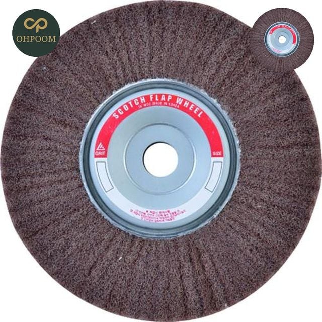 그라인더폴리싱 탁상그라인더날 탁상휠 수세미 6x5/825MM 320 1EA